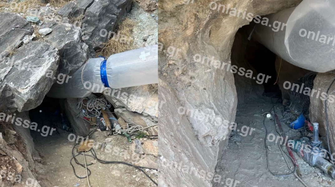 Λάρισα: Συνεχίζεται η επιχείρηση απεγκλωβισμού 53χρονου από σπηλιά – Του χορήγησαν οξυγόνο