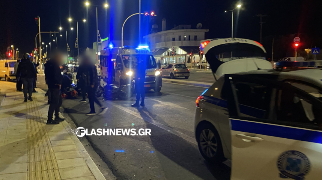 Χανιά: Εγκατέλειψε οδηγό μηχανής μετά από τροχαίο - Αναζητείται από τις Αρχές