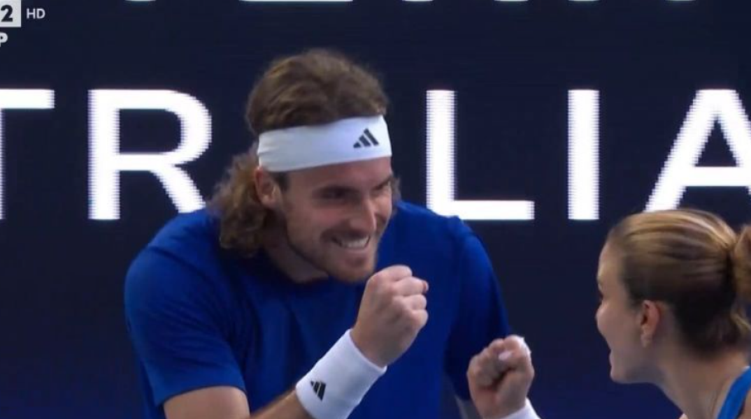 Τσιτσιπάς για Σάκκαρη: Είμαι υπερήφανος για εκείνη, χτίζουμε ένα καλό δίδυμο