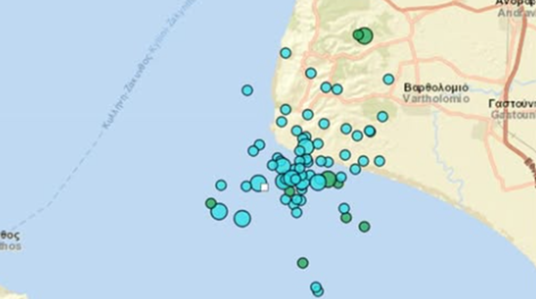 Συστάδα σεισμών στην Κυλλήνη - Τι ανησυχεί τους ειδικούς 