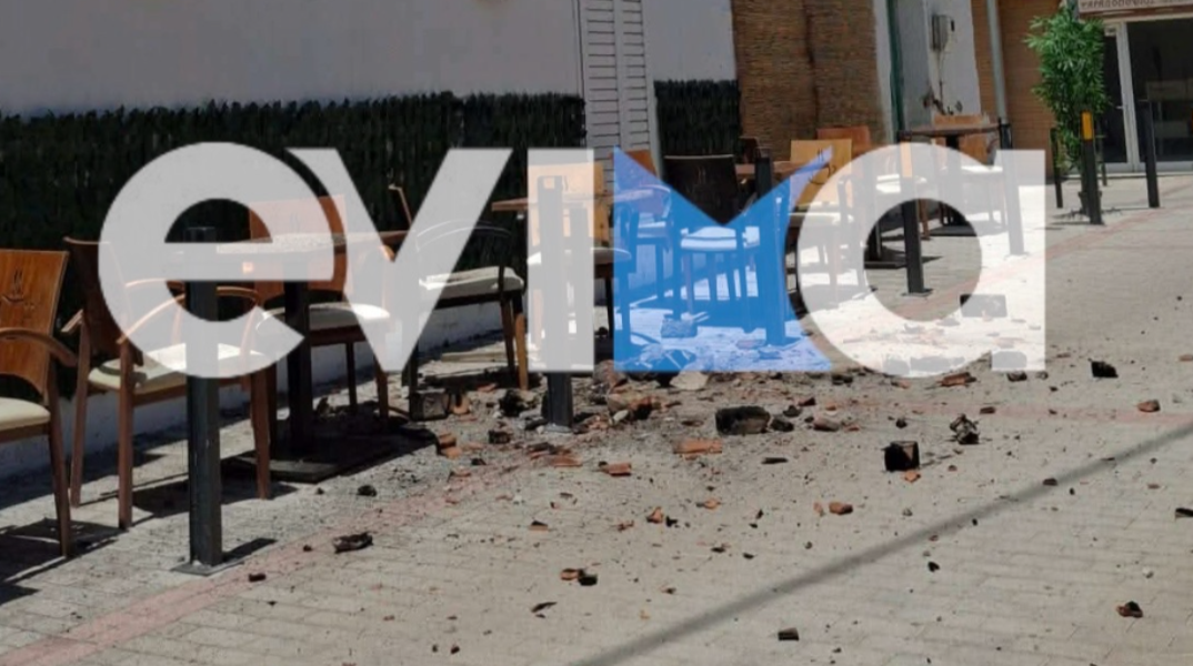 Σεισμοί στην Εύβοια: Ζημιές σε σπίτια και μαγαζιά - Κατολισθήσεις σε διάφορα σημεία του οδικού δικτύου