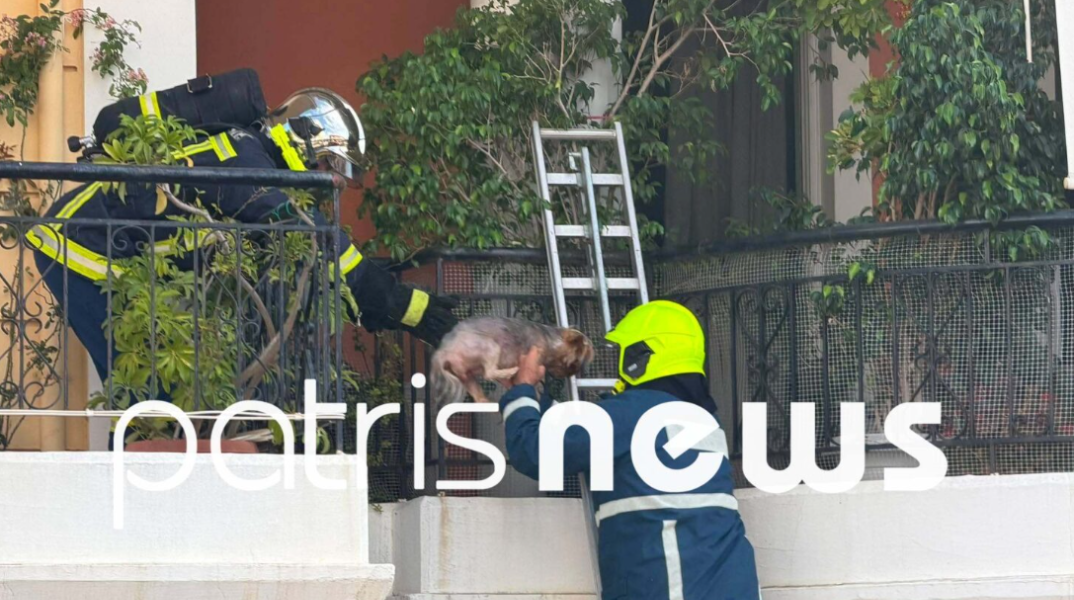 Πύργος: Φωτιά σε διαμέρισμα μετά από έκρηξη σε κλιματιστικό - Στο νοσοκομείο προληπτικά μια μητέρα με το παιδί της