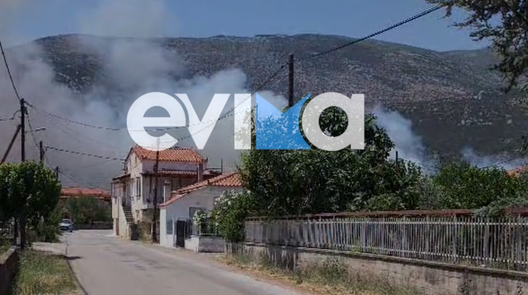Χωρίς ενεργό μέτωπο η φωτιά στην Εύβοια - Eστάλη μήνυμα από το 112