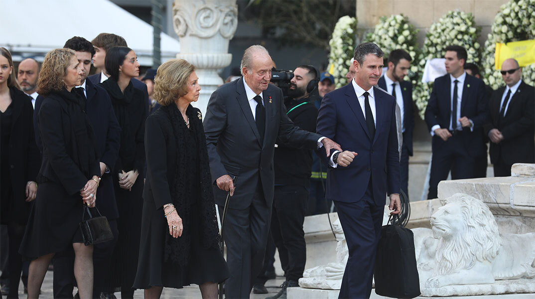 Η βασιλομήτωρ της Ισπανίας Σοφία και ο Χουάν Κάρλος