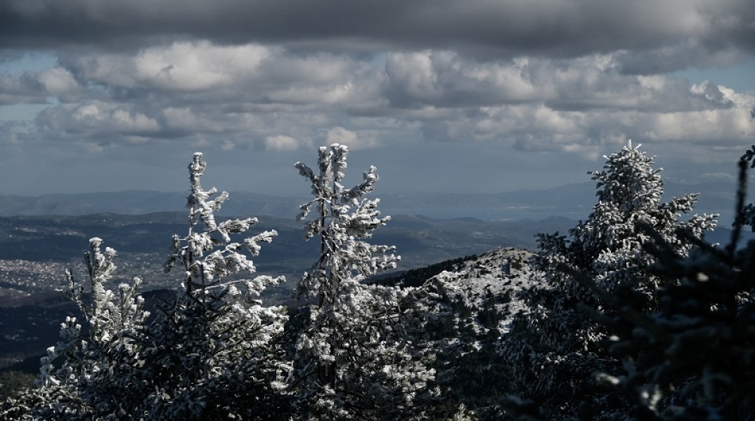 Χιόνια στην Πάρνηθα