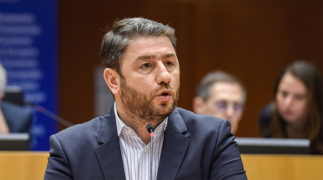 Ο πρόεδρος του ΠΑΣΟΚ - ΚΙΝΑΛ Νίκος Ανδρουλάκης 