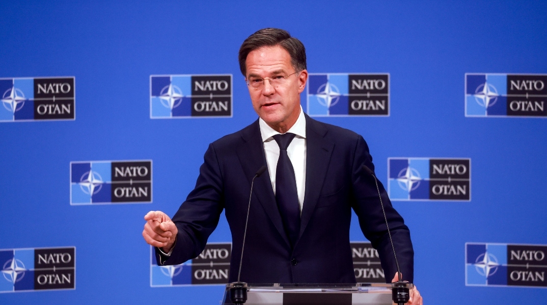 Ο γενικός γραμματέας του ΝΑΤΟ Μαρκ Ρούτε
