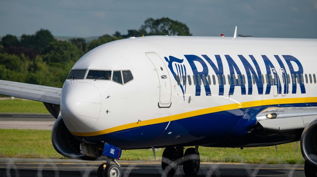 Αεροπλάνο της Ryanair 