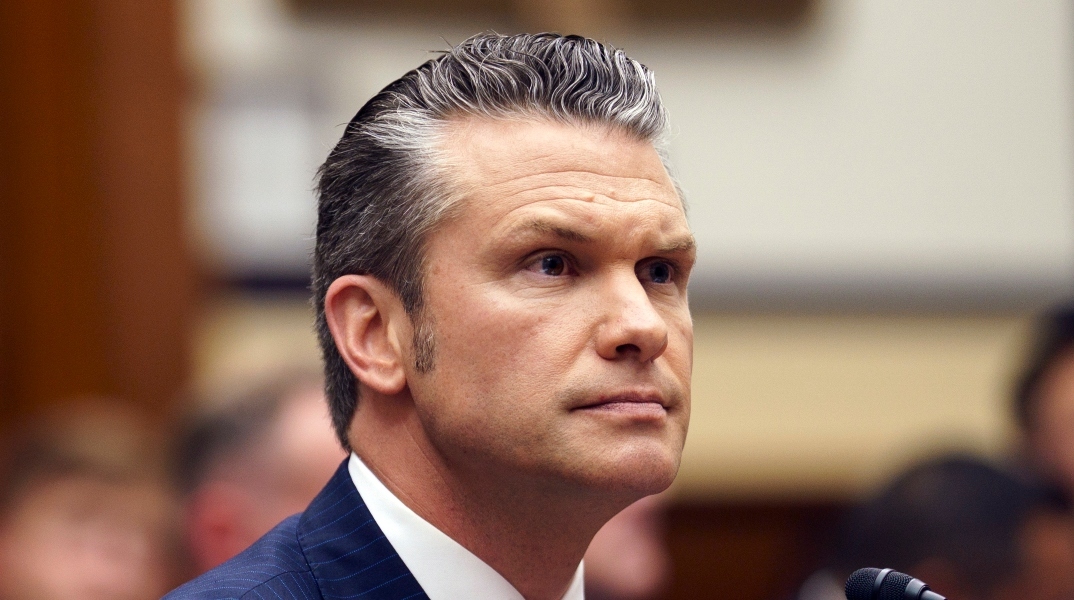 ο Αμερικανός υπουργός Άμυνας Πιτ Χέγκσεθ