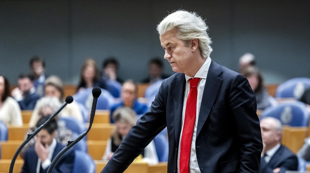 Ο Γκέερτ Βίλντερς, ηγέτης του «Κόμματος για την Ελευθερία»