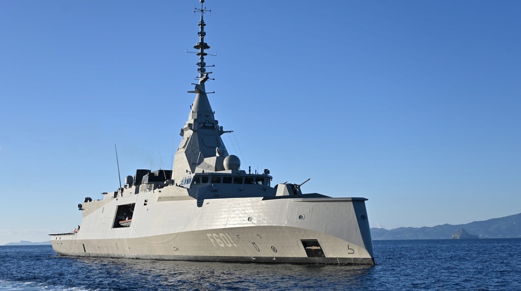 Η φρεγάτα «Κίμων» © ΥΠΕΘΑ/EUROKINISSI