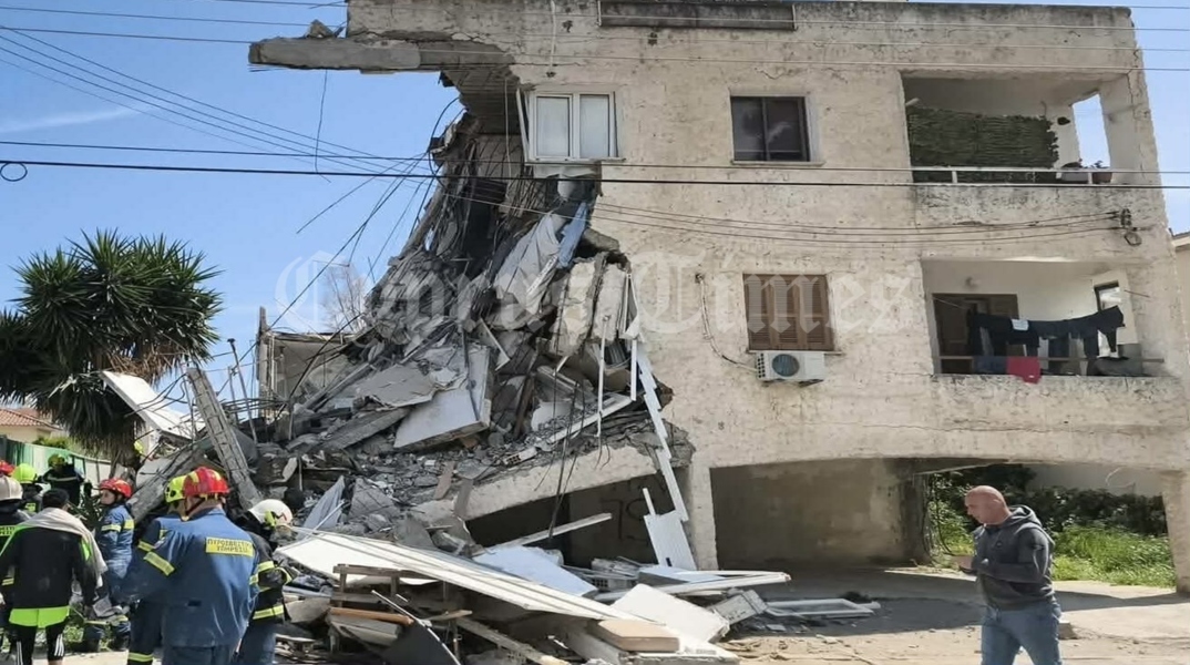 Κύπρος: Ανασύρθηκε και δεύτερος νεκρός από τα συντρίμμια της πολυκατοικίας στη Γερμασόγεια