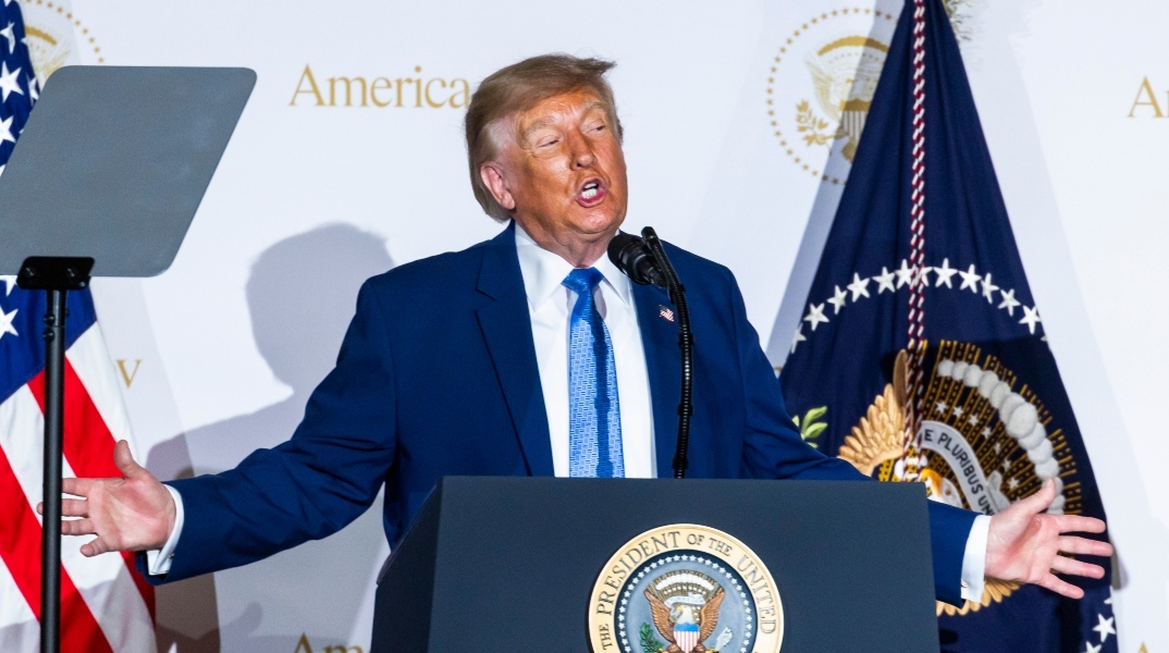 Με το America.gov επαναφέρουμε την εξουσία και τον έλεγχο στα χέρια των πολιτών, λέει ο Τραμπ