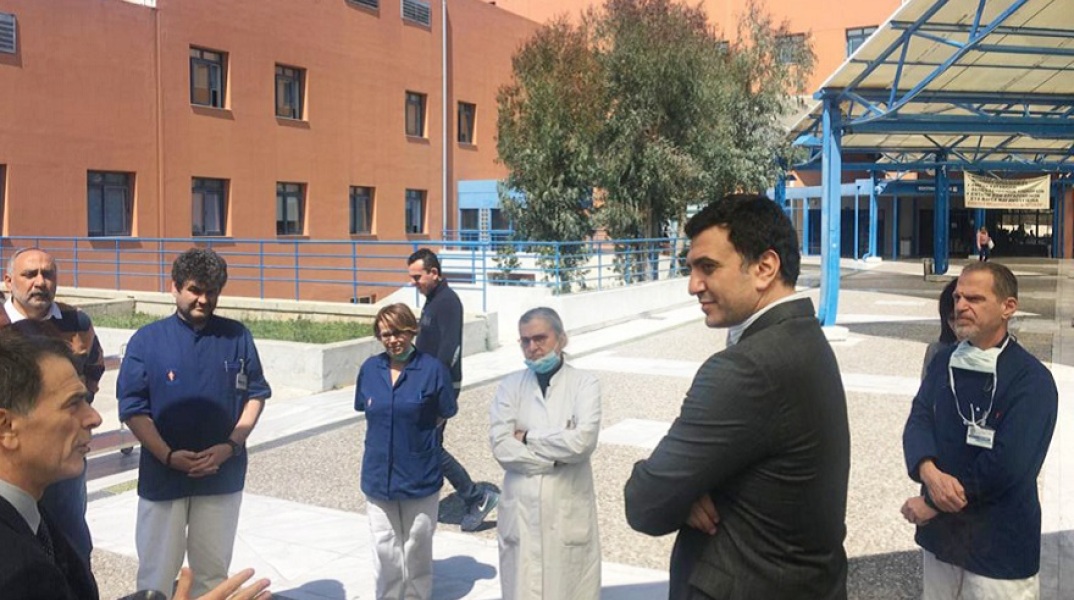 Επίσκεψη Κικίλια στον «Αττικόν»