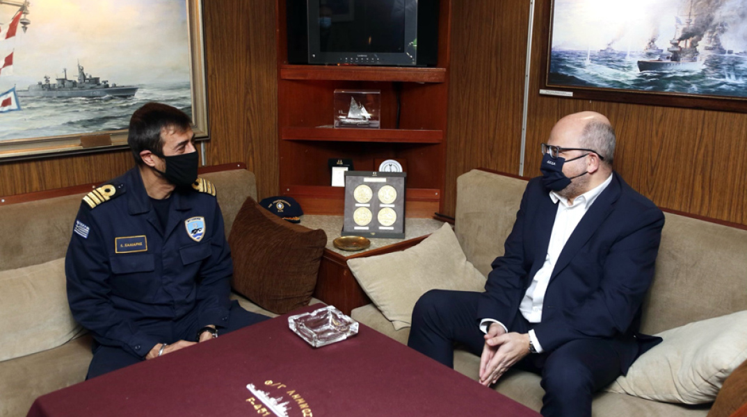 Χορηγία ΔΕΔΑ για εργασίες συντήρησης της φρεγάτας «Λήμνος»