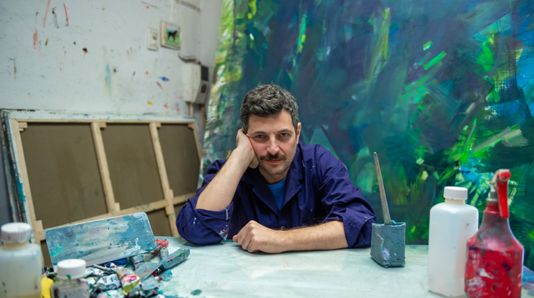 Μια συζήτηση με τον ζωγράφο Τζουλιάνο Καγκλή για το «Βαθύ Μπλε»