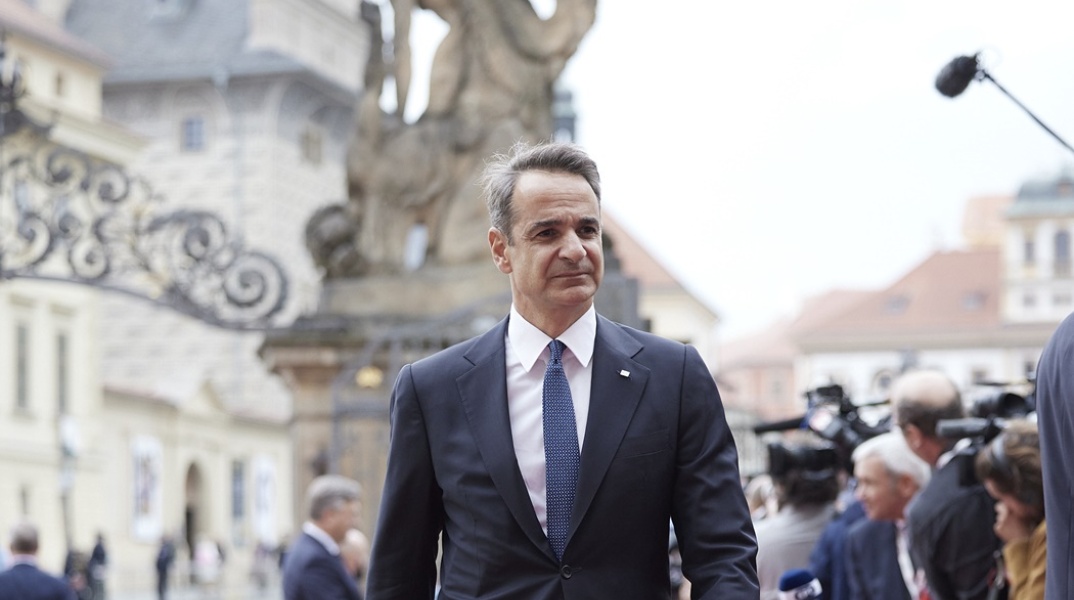 O πρωθυπουργός Κυριάκος Μητσοτάκης