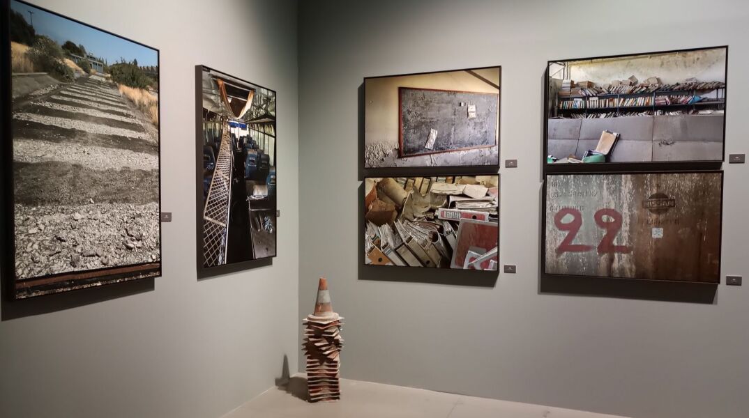 Φωτογραφία από τον εσωτερικό χώρο του εργοστασίου