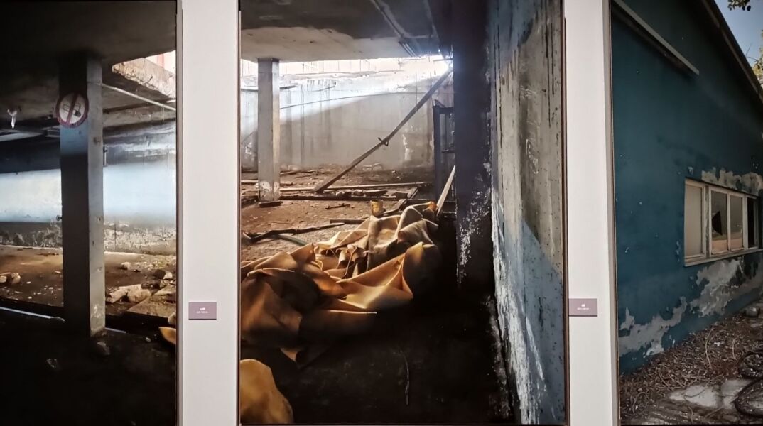 Φωτογραφία από τον εσωτερικό χώρο του εργοστασίου