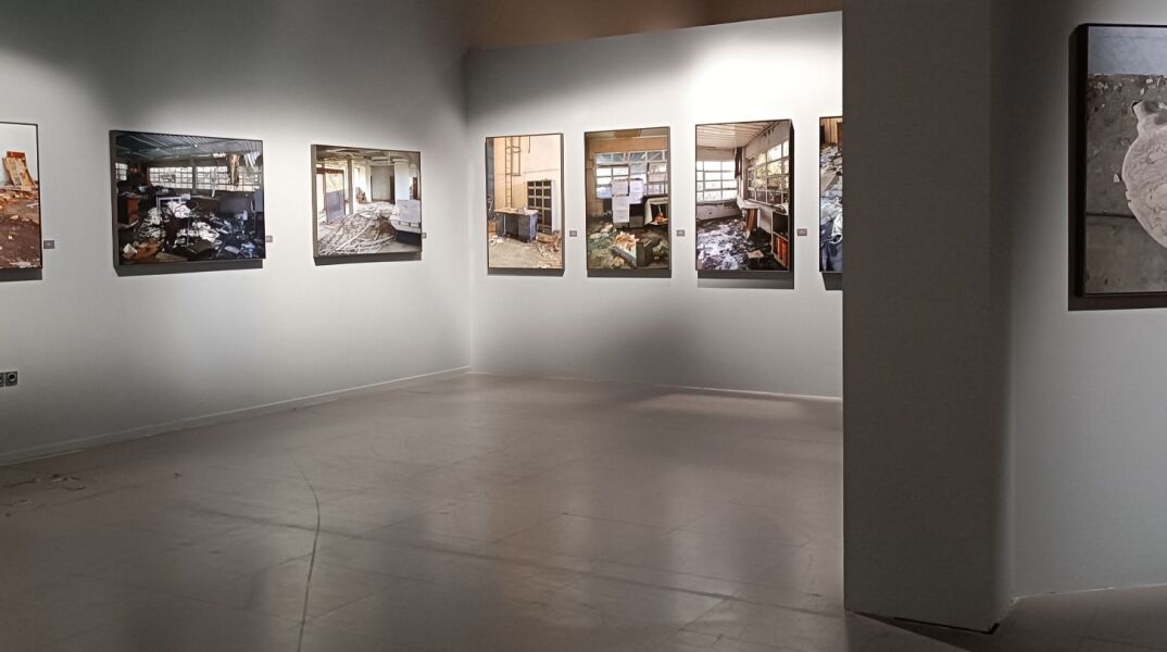 Φωτογραφία από τον εσωτερικό χώρο του εργοστασίου