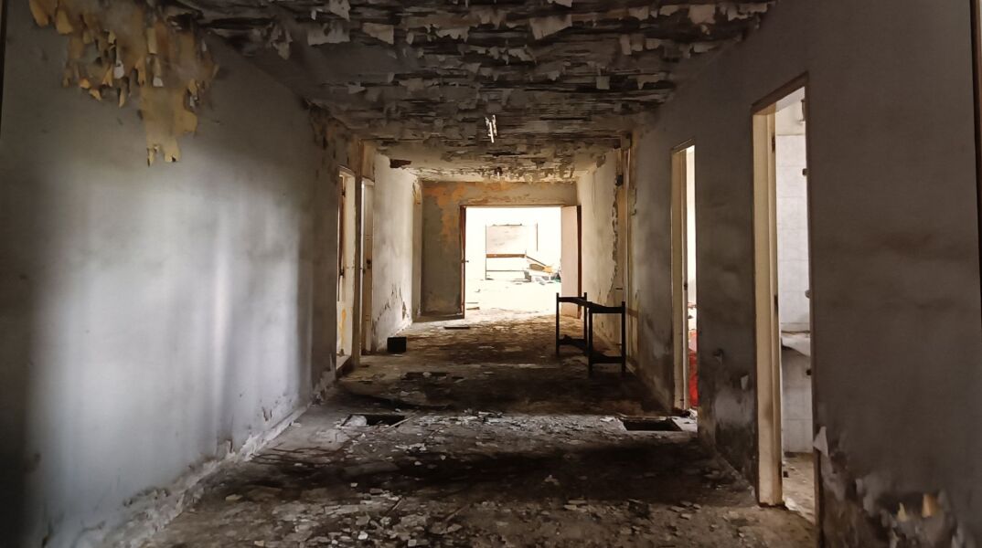 Φωτογραφία από τον εσωτερικό χώρο του εργοστασίου