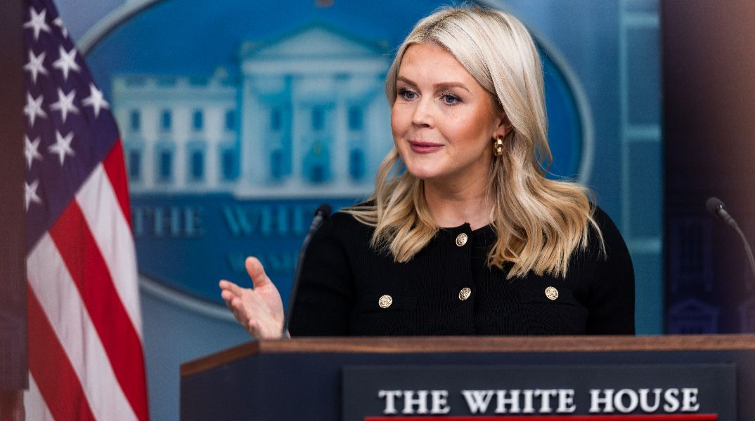 Η εκπρόσωπος Τύπου του Λευκού Οίκου, Καρολάιν Λέβιτ