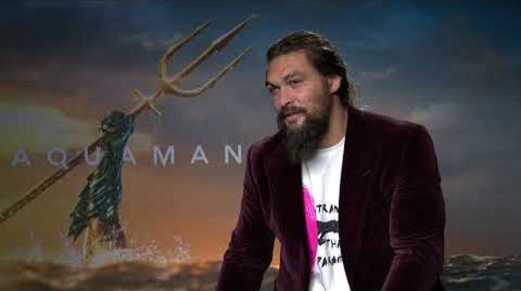 Aquaman: O Jason Momoa μιλάει αποκλειστικά στην ATHENS VOICE