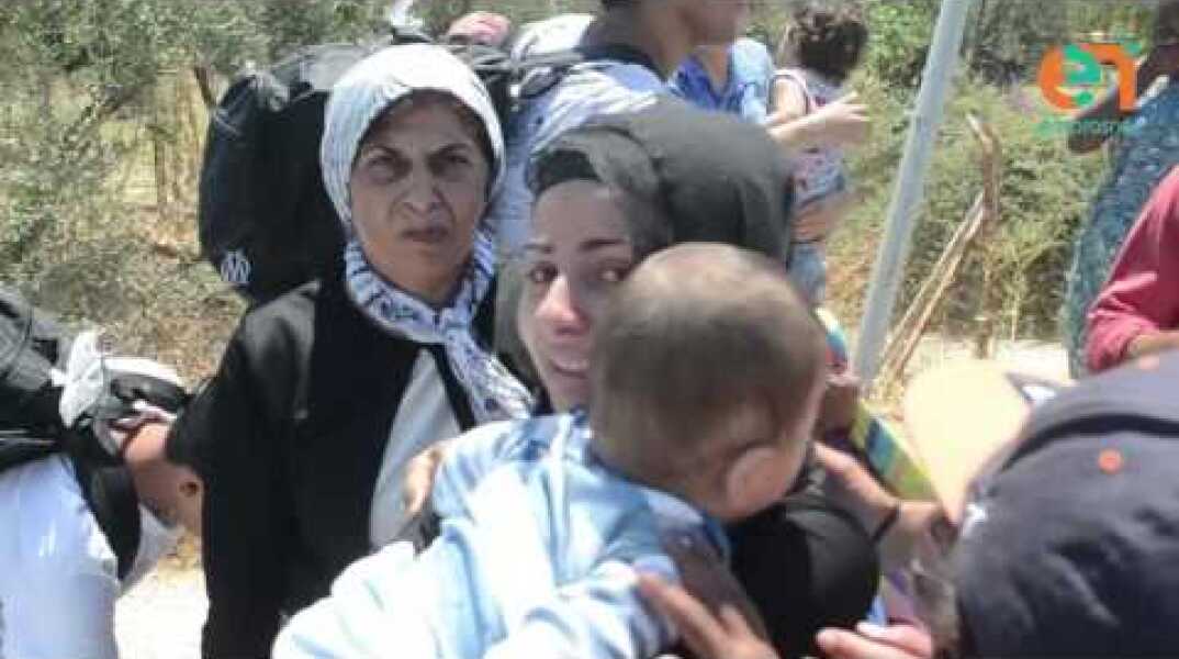 Μόρια επεισόδια 18-7-17