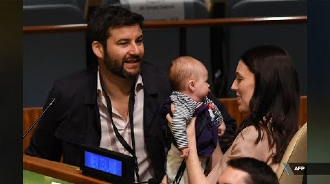 Jacinda Ardern and baby Neve win hearts in New York