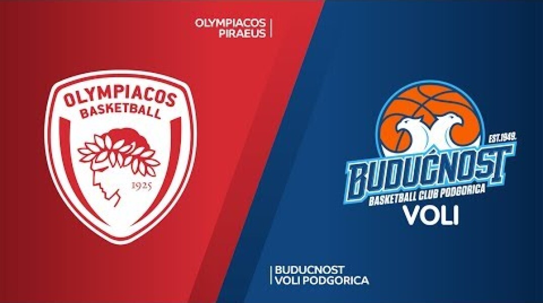 Olympiacos Piraeus - Buducnost VOLI Podgorica Highlights | Turkish Airlines EuroLeague RS Round 10