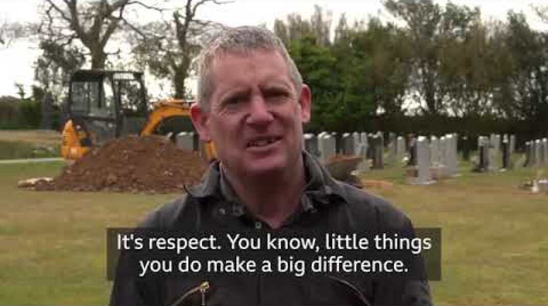 Coronavirus ‘I’m digging graves for people who are still living’