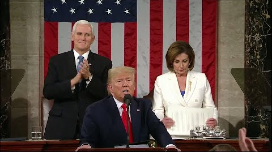 WATCH: Pelosi rips up Trump’s State of the Union speech | 2020 State of the Union