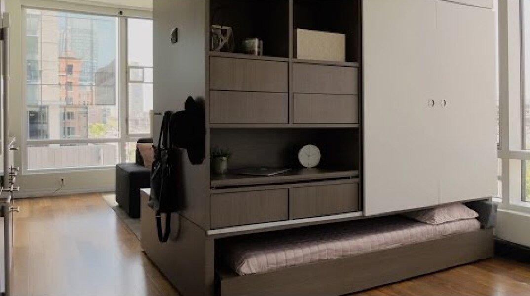 Yves Béhar and MIT's Ori device reconfigures small apartments
