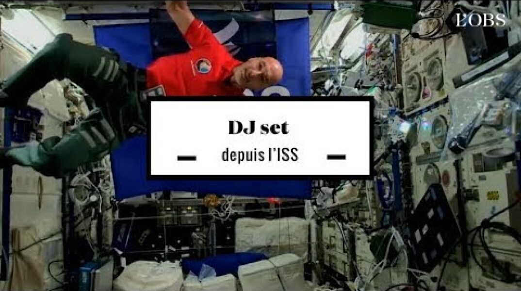 2 minutes du premier DJ set de l'histoire depuis l'ISS