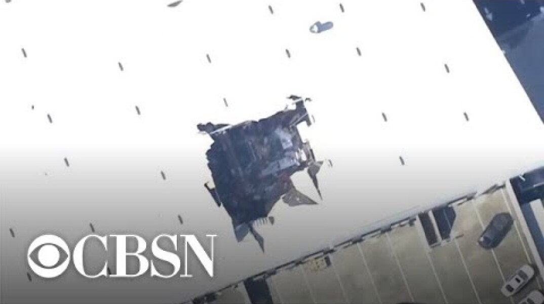 Fighter jet crashes into California building