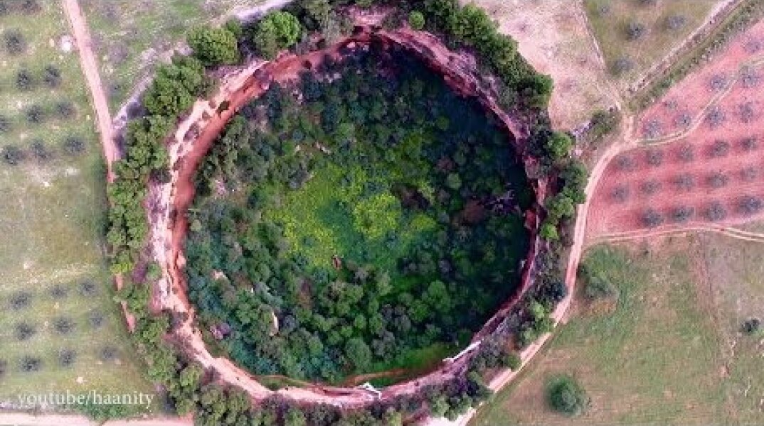 Κρατήρες στην Ελλάδα | Craters in Greece Drone