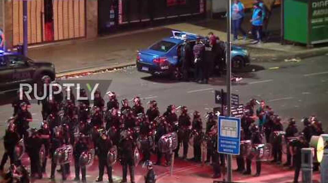 Argentina: Police disperse agitated fans amid River win celebrations