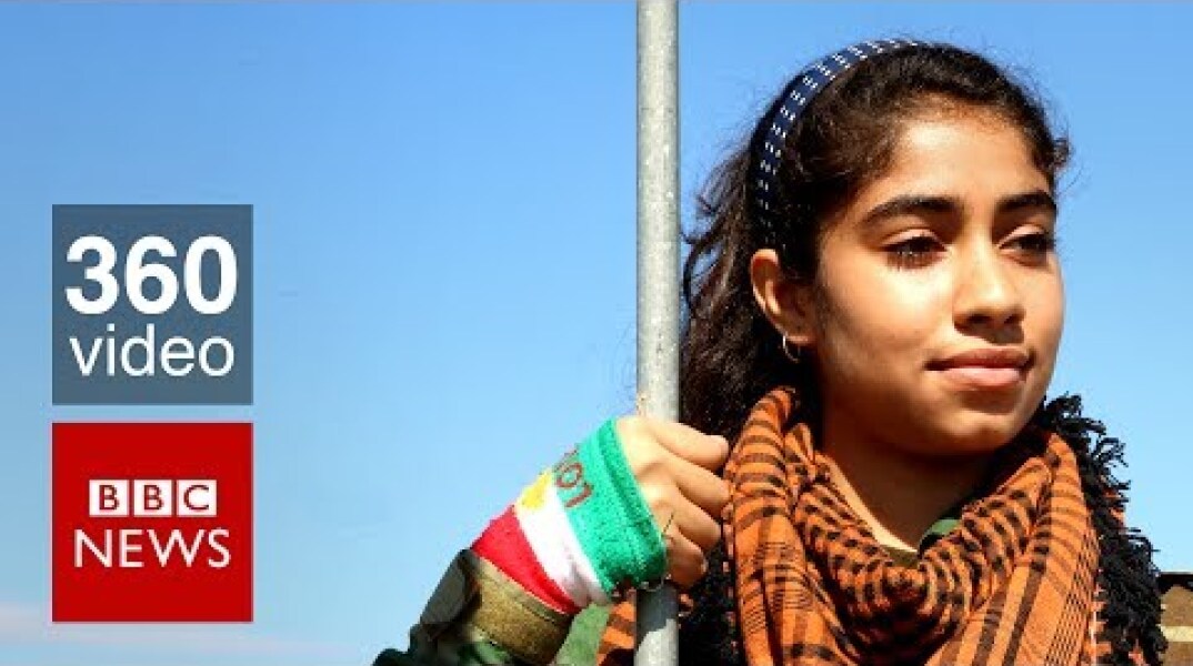 The teenage girl fighting Islamic State - BBC News