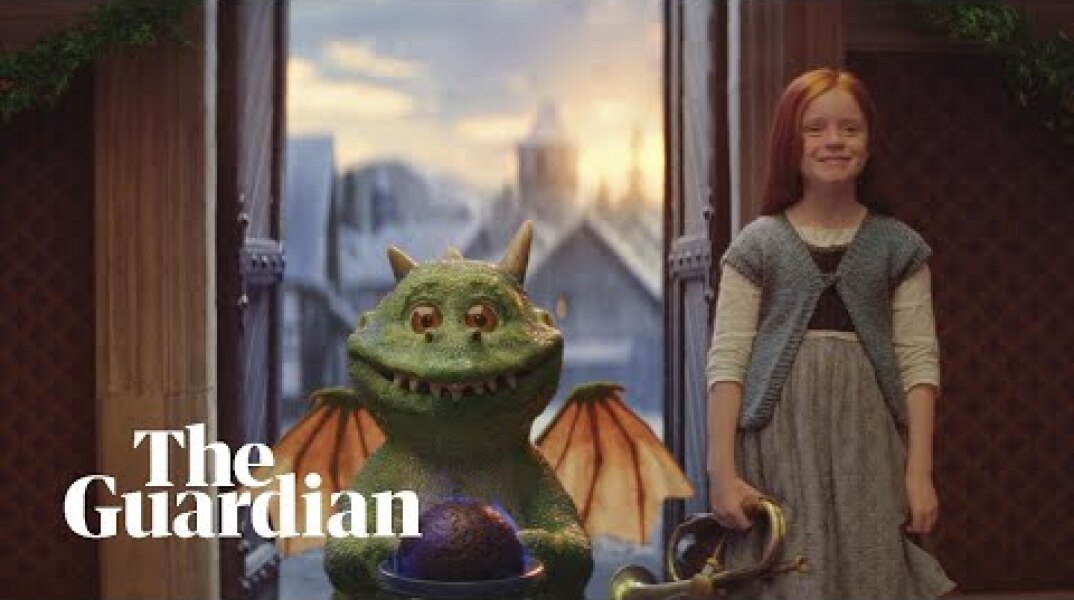 Watch Edgar the dragon in joint John Lewis/Waitrose Christmas advert