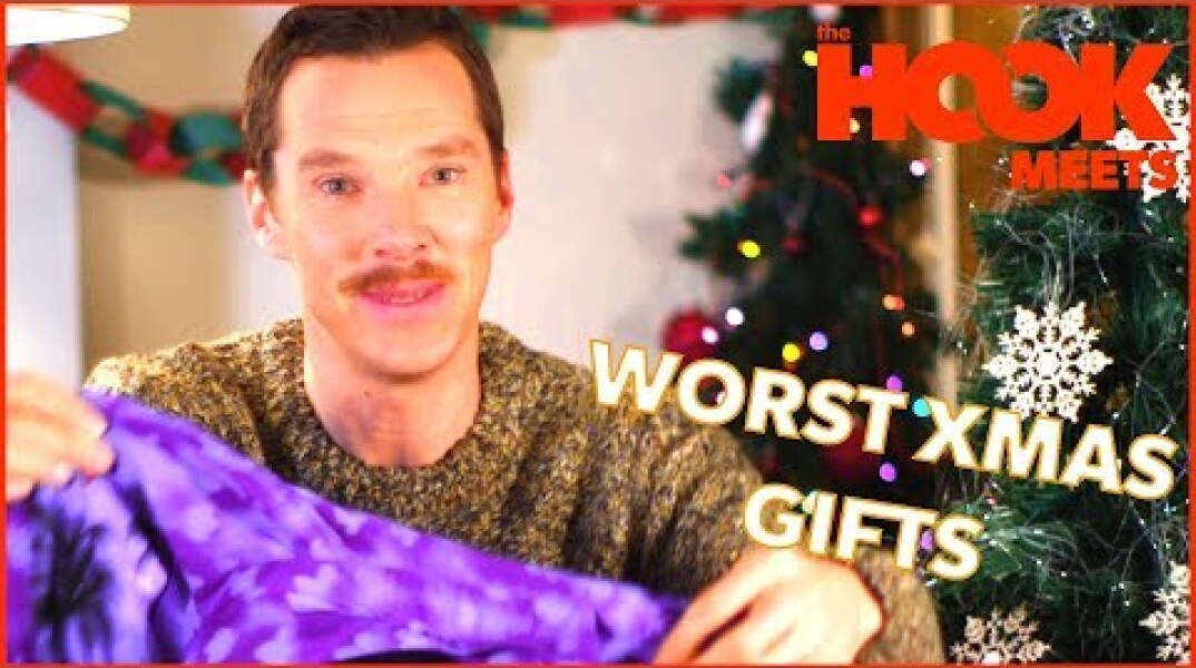 Benedict Cumberbatch On How to React to Bad Christmas Gifts | @The Hook