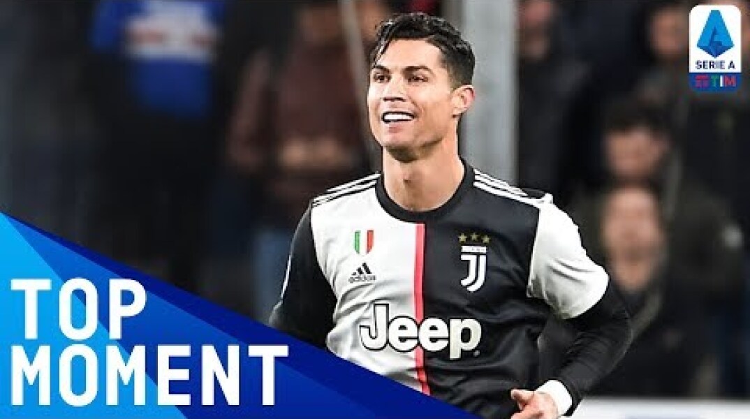 Ronaldo Scores Insane Goal With Giant Leap! | Sampdoria 1-2 Juventus | Top Moment | Serie A TIM