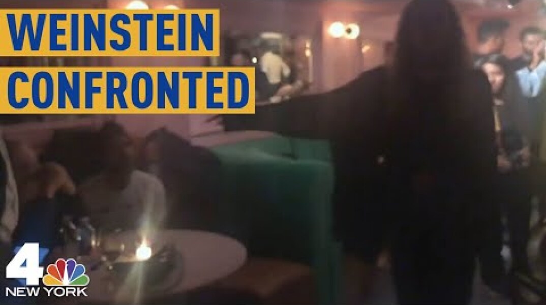 Women Confront Harvey Weinstein At NYC Bar, Get Booed & Kicked Out | NBC New York