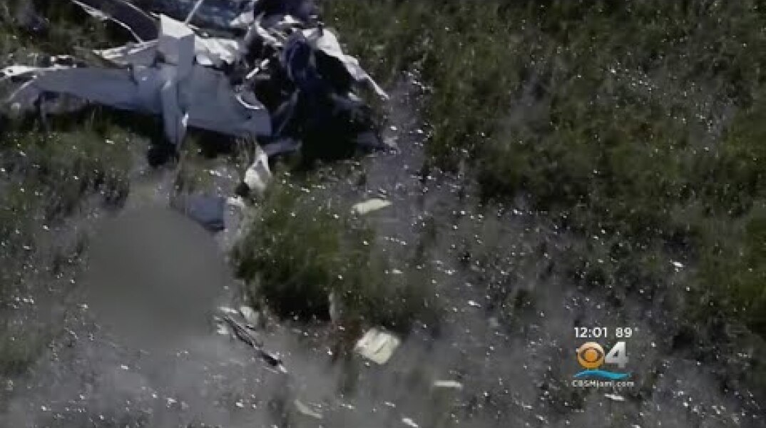 Wreckage Of Missing Plane Found In Everglades, Pilot Dead