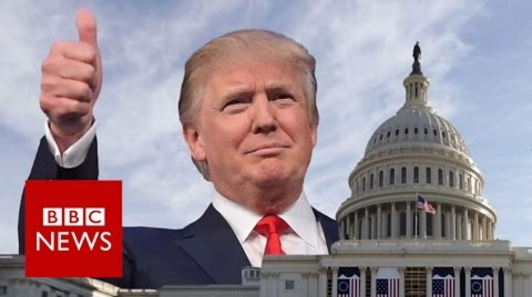 Trump's inauguration: An insider's tour - BBC News