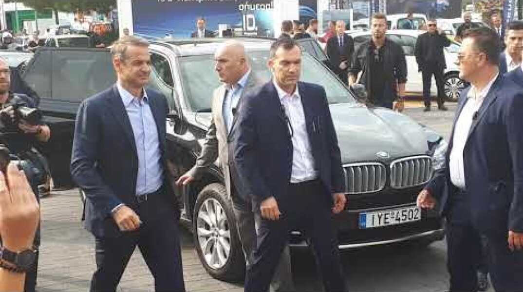 Thestival.gr Άφιξη Μητσοτάκη ΔΕΘ