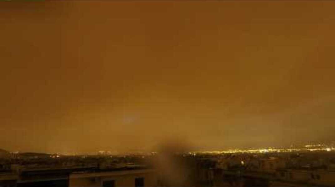 Storm Athens 27 11 2016