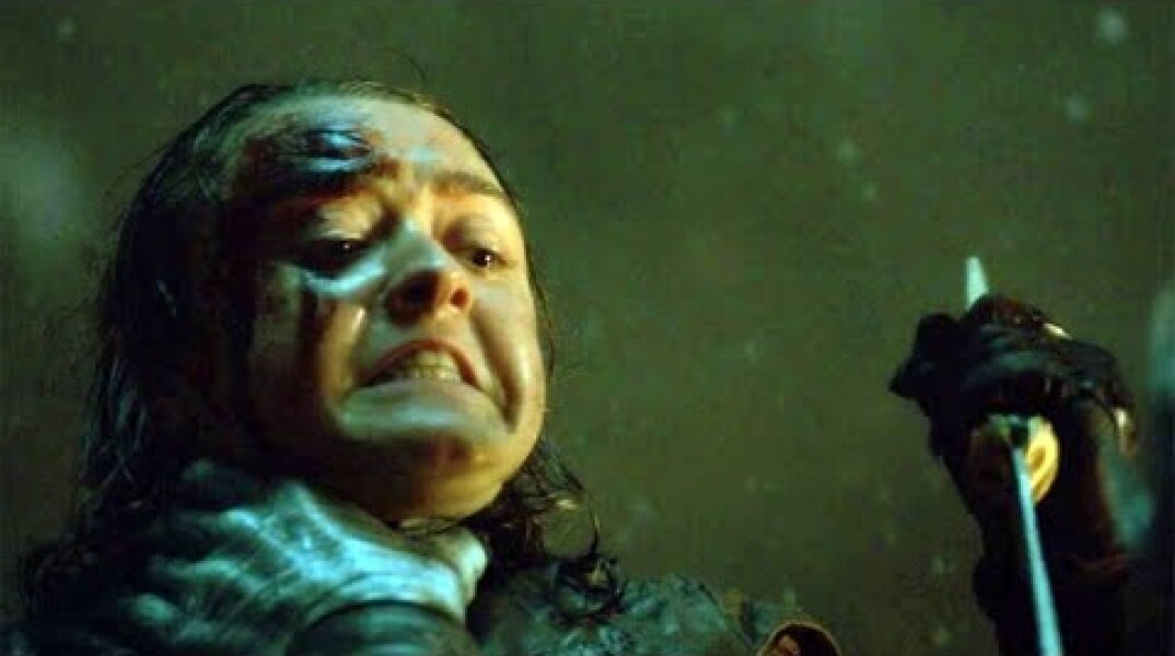 Arya Kills The Night King -Death Scene - Game Of Thrones Season 8 Episode 5 Scene