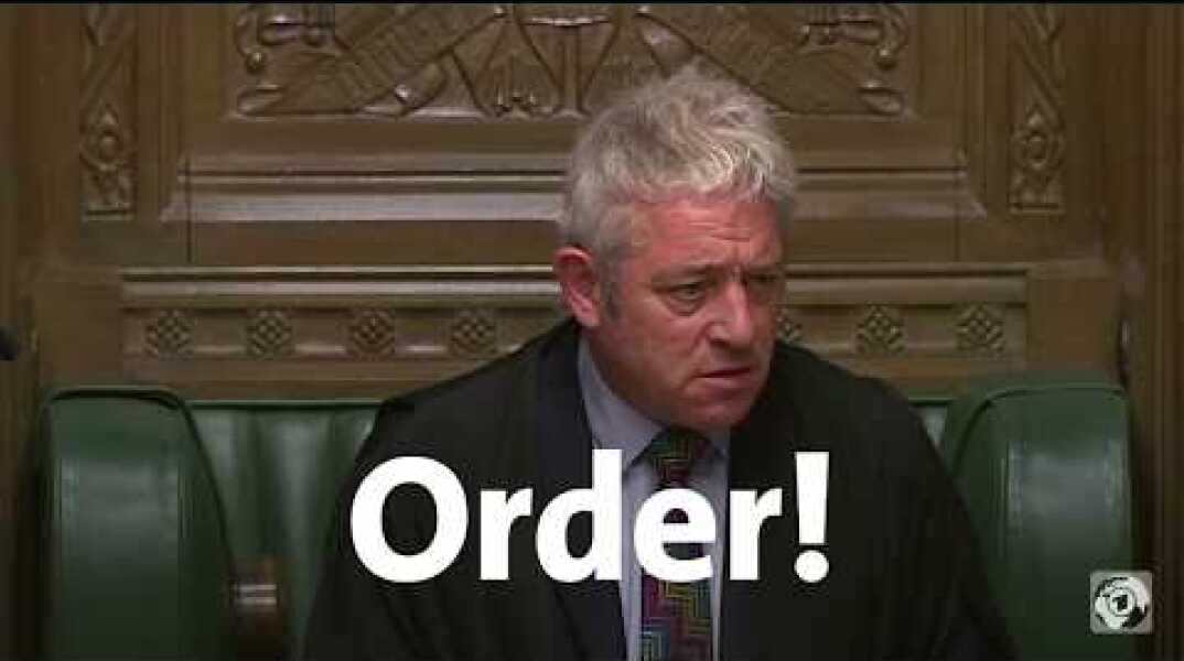 Order! Speaker John Bercow sorgt im House of Commons für Ordnung