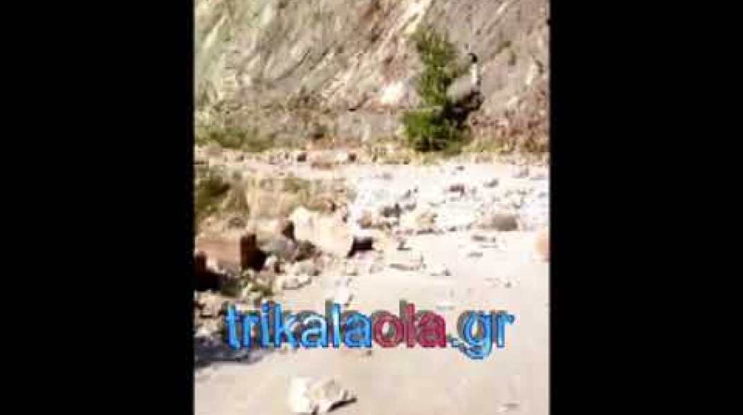 Ισχυρός σεισμός 5,2 ρίχτερ Αργιθέα Αγράφων Καρδίτσας κλειστός δρόμος κατολισθήσεις 31-8-2018