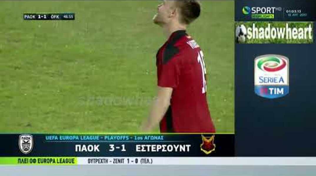 PAOK vs Östersund 3-1 Highlights |ΠΑΟΚ - Έστερσουντ| {17/8/2017}